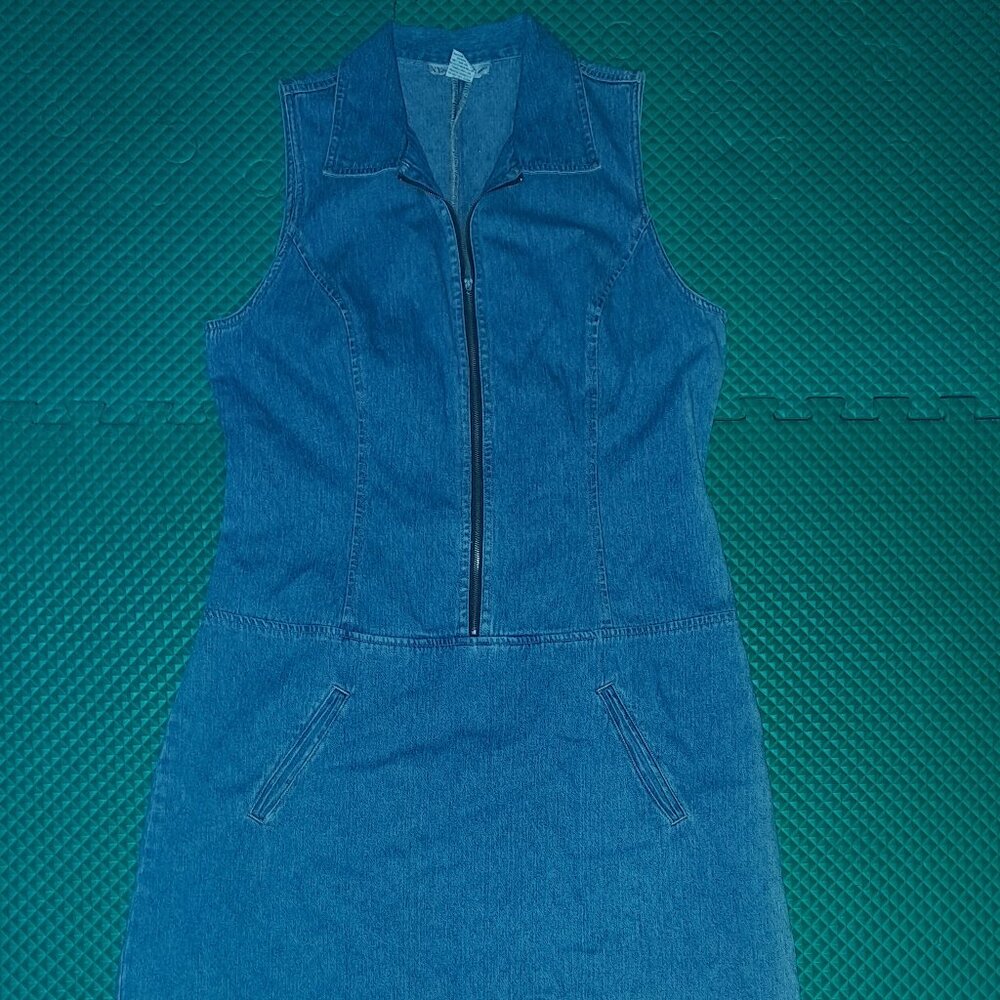 'NY JEANS' Sleeveless Denim Dress